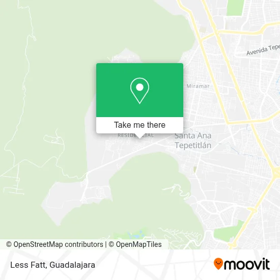 Less Fatt map