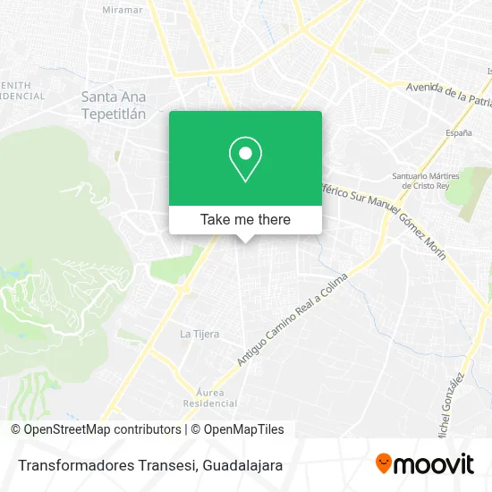 Transformadores Transesi map