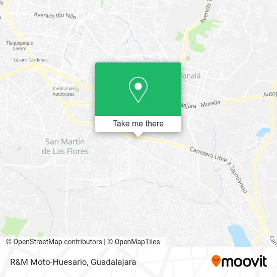 R&M Moto-Huesario map