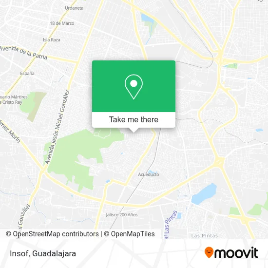 Insof map