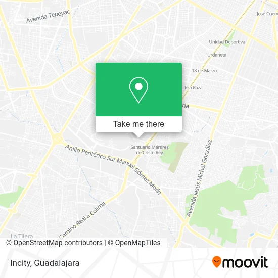 Incity map