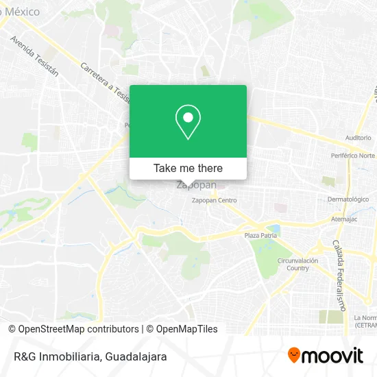 R&G Inmobiliaria map