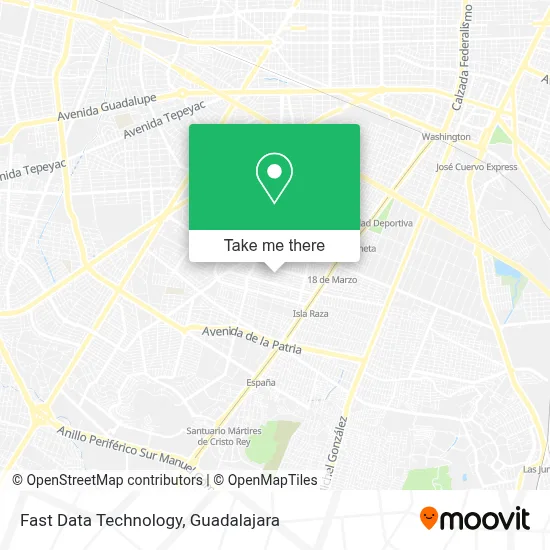 Fast Data Technology map