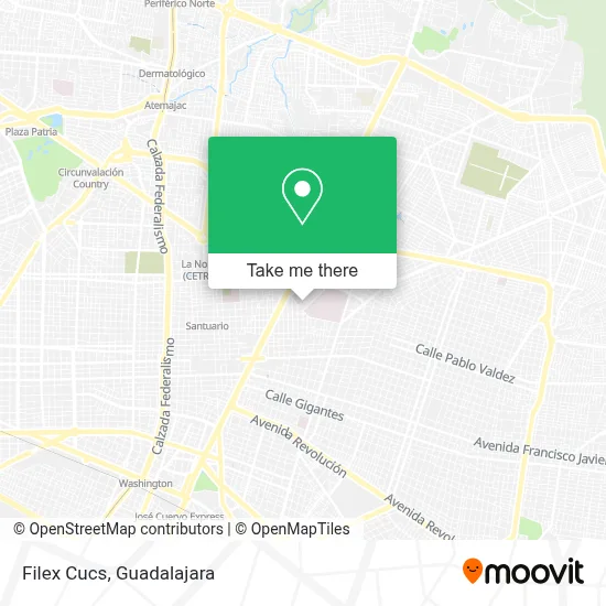 Filex Cucs map