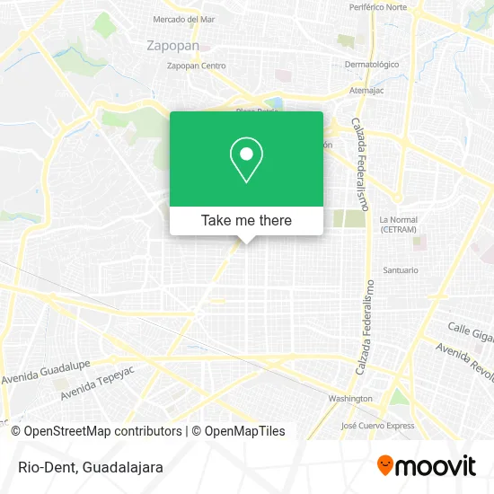 Rio-Dent map