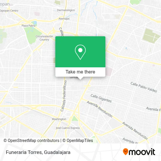 Funeraria Torres map