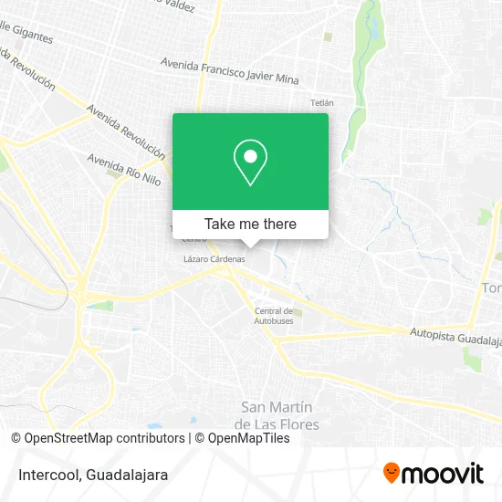 Intercool map