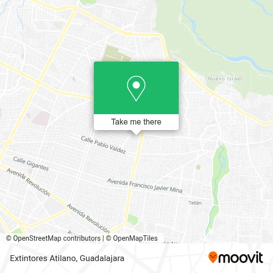 Extintores Atilano map