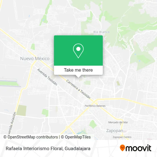 Rafaela Interiorismo Floral map