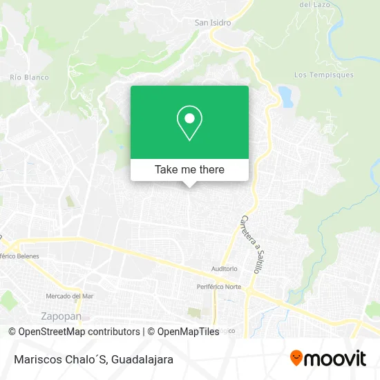 Mariscos Chalo´S map