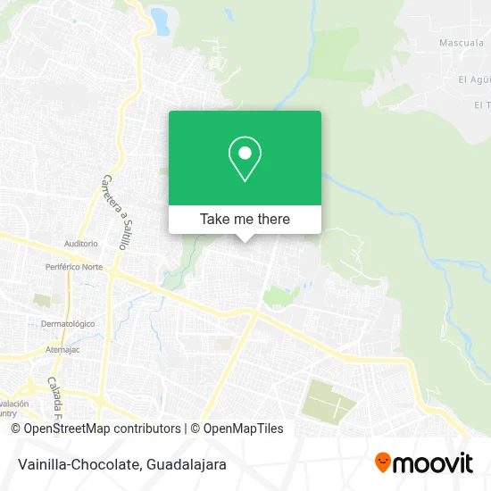 Vainilla-Chocolate map