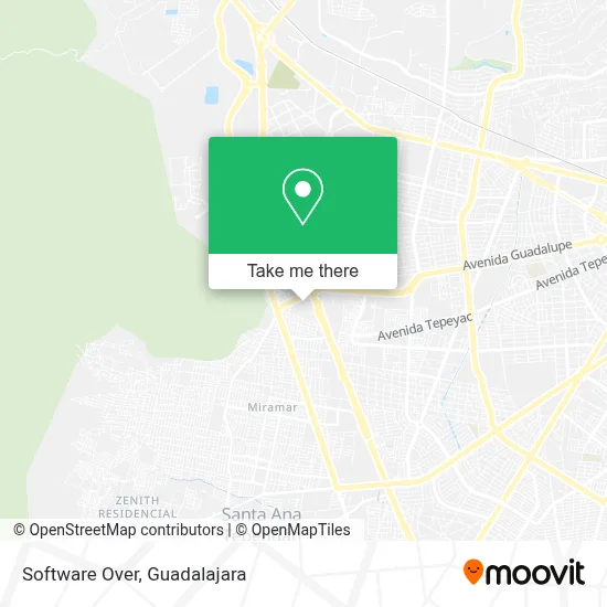 Software Over map