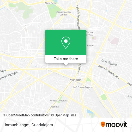 Inmueblesgm map