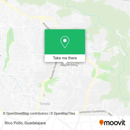 Rico Pollo map