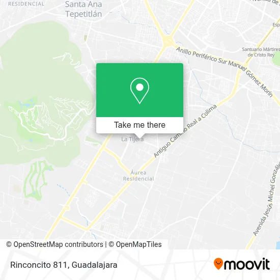 Rinconcito 811 map