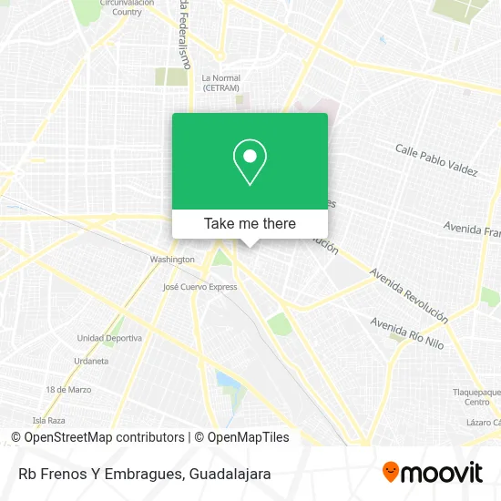 Rb Frenos Y Embragues map