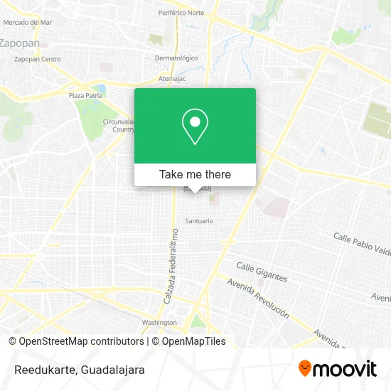 Reedukarte map