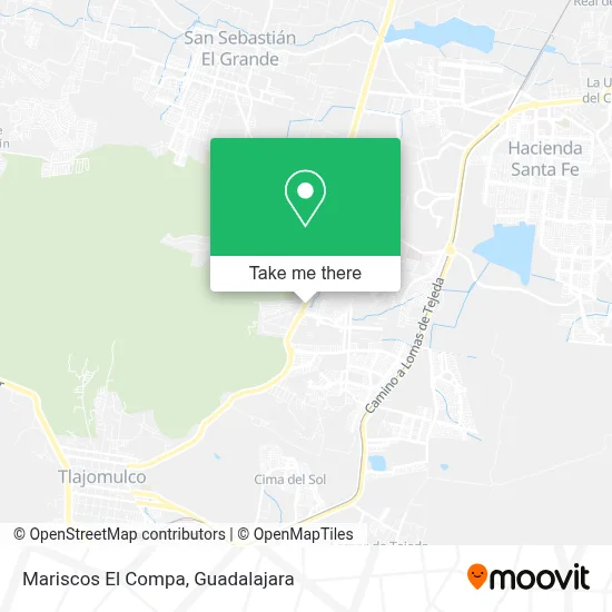 Mariscos El Compa map