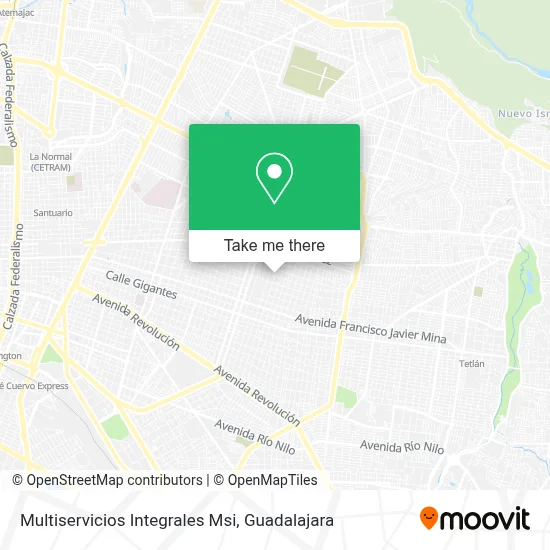 Multiservicios Integrales Msi map