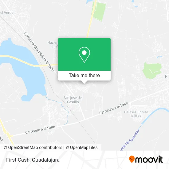 First Cash map