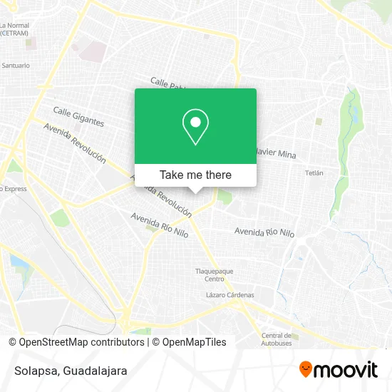 Solapsa map