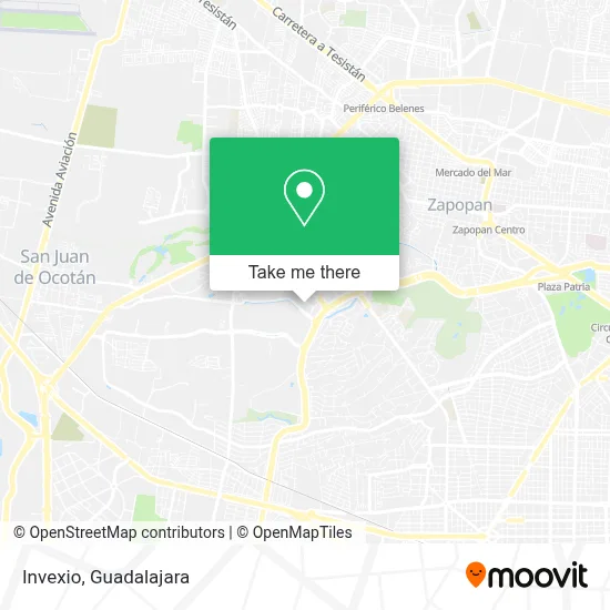 Invexio map