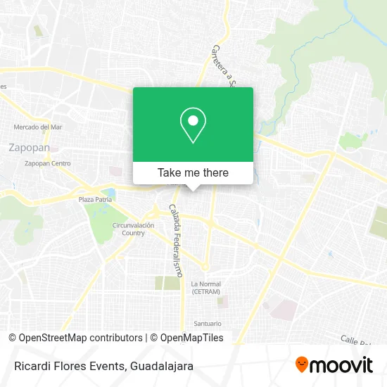 Ricardi Flores Events map
