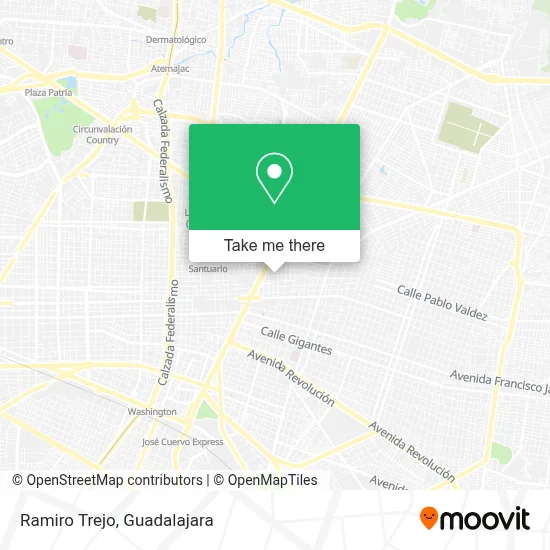 Ramiro Trejo map