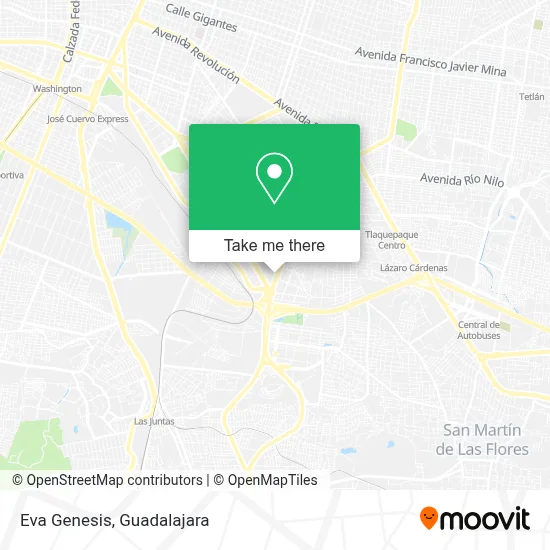 Eva Genesis map