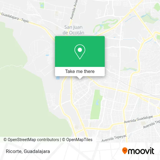 Ricorte map