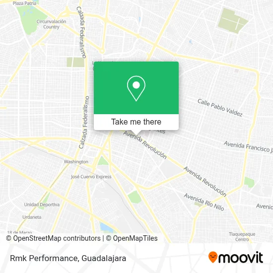 Rmk Performance map