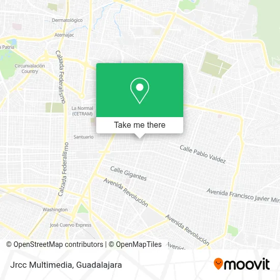 Jrcc Multimedia map