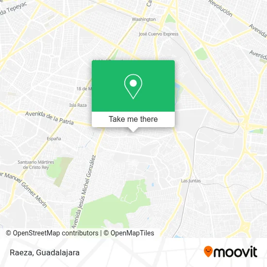 Raeza map