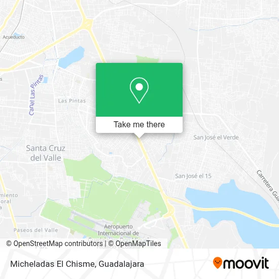Micheladas El Chisme map