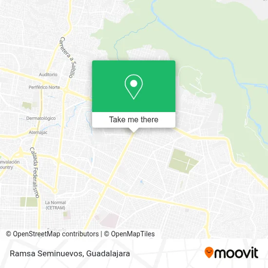 Ramsa Seminuevos map