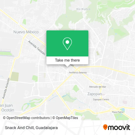 Snack And Chill map