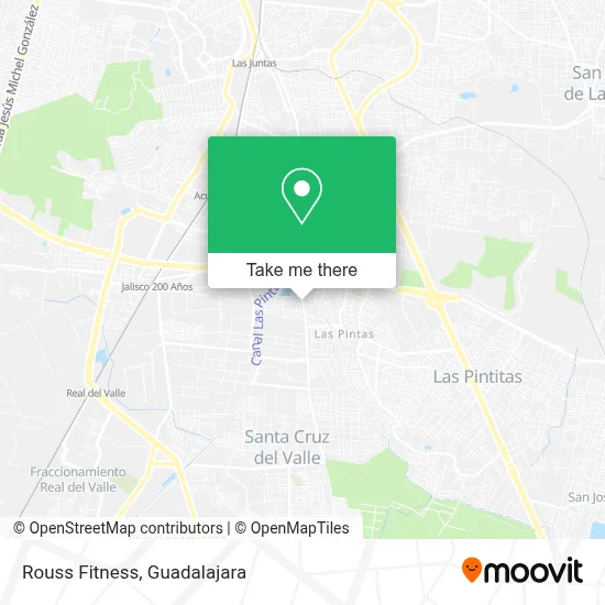 Rouss Fitness map