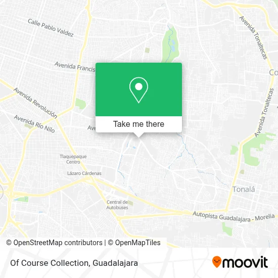 Of Course Collection map