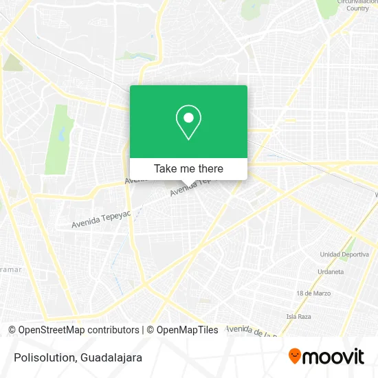 Polisolution map