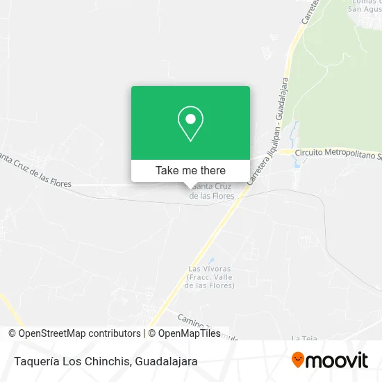 Taquería Los Chinchis map