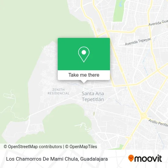 Los Chamorros De Mami Chula map