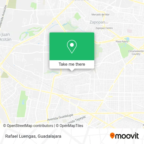 Rafael Luengas map