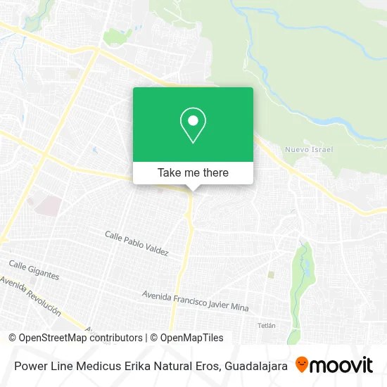 Power Line Medicus Erika Natural Eros map