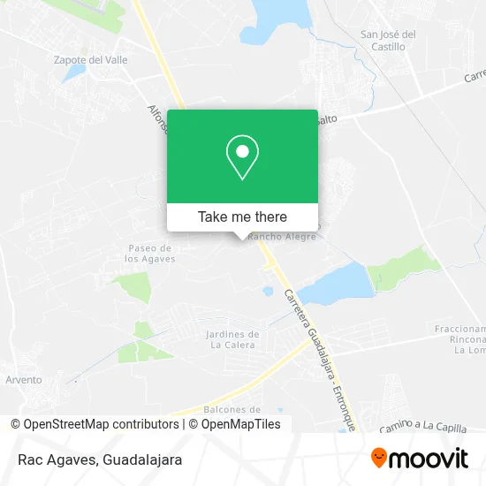 Rac Agaves map
