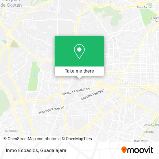 Inmo Espacios map