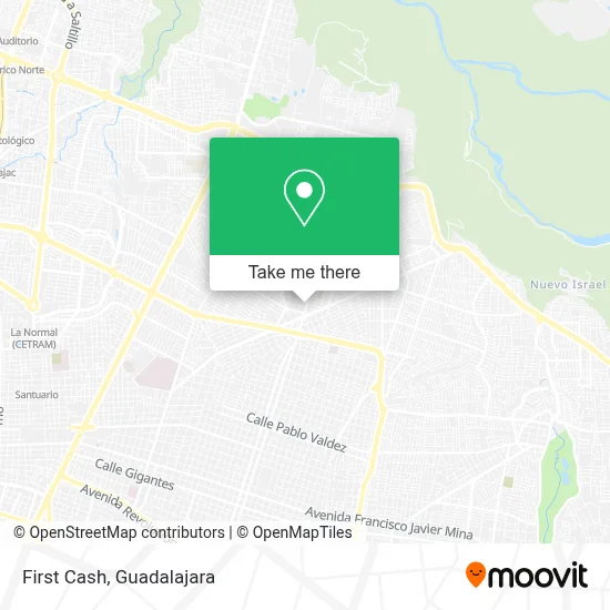 First Cash map