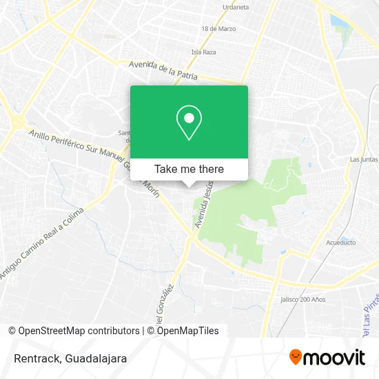 Rentrack map