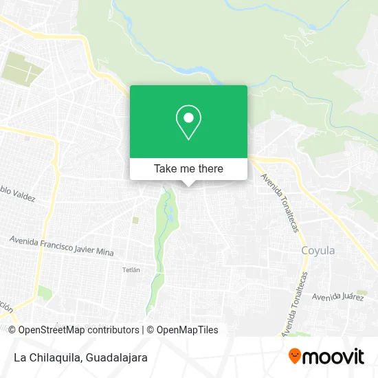 La Chilaquila map