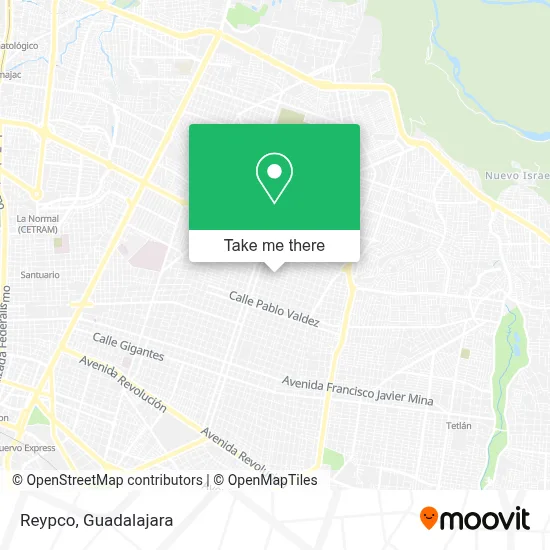 Reypco map