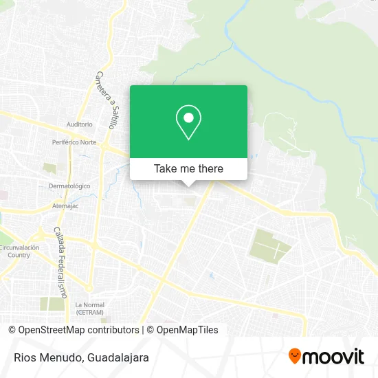 Rios Menudo map